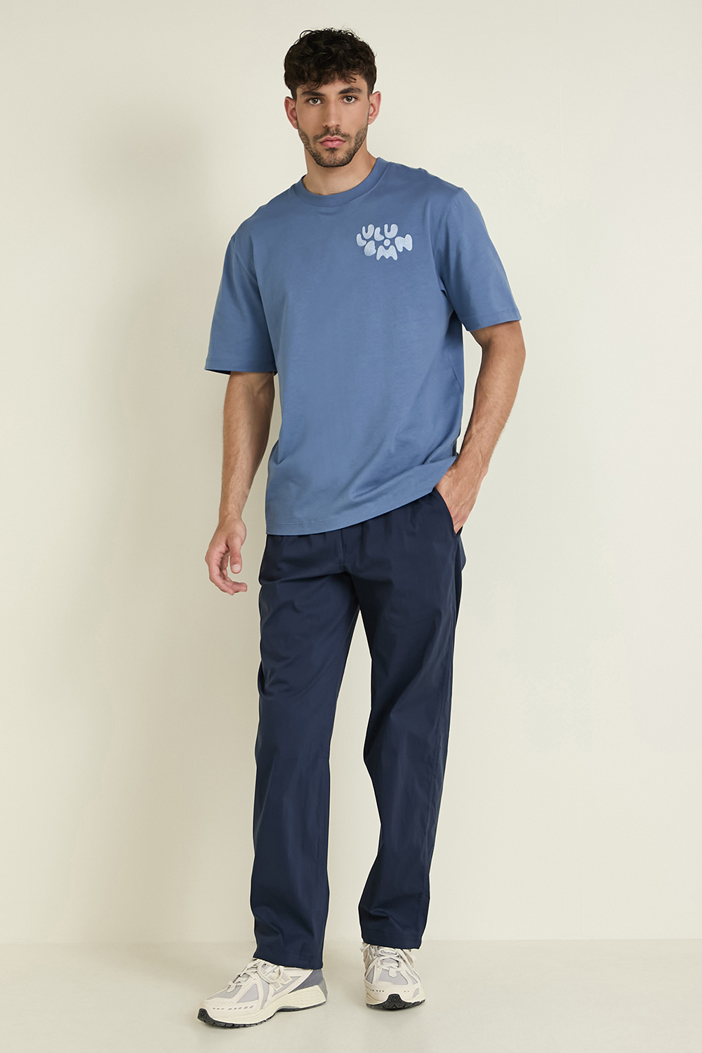 Poplin Relaxed-Fit Pant